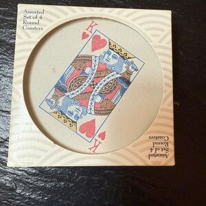 CoasterStone King of Hearts Coasters Set